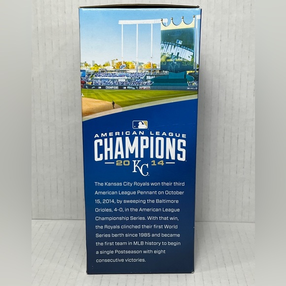 American League Champions Replica Trophy 2014 ALCS Kansas City Royals KC MLB SGA - Picture 12 of 16